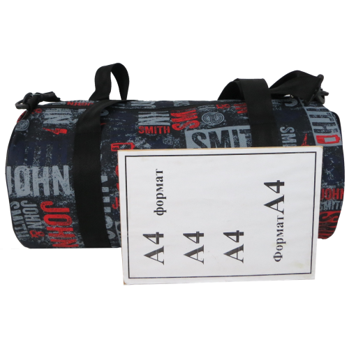 Спортивная сумка для тренировок 28L Wallaby Украина Черная