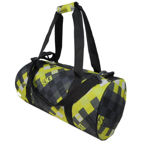 Сумка спортивная для тренировок 28L Wallaby Украина Салатовая с черным