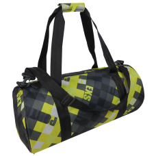 Сумка спортивная для тренировок 28L Wallaby Украина Салатовая с черным