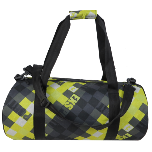 Сумка спортивная для тренировок 28L Wallaby Украина Салатовая с черным