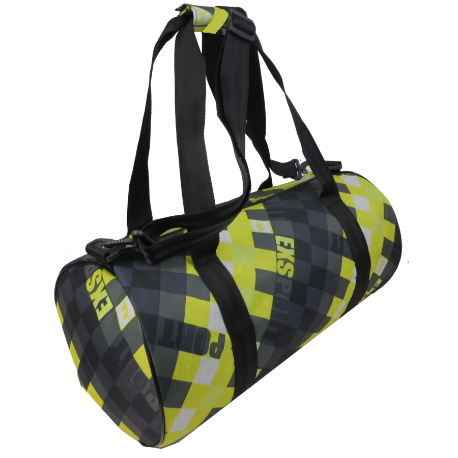 Сумка спортивная для тренировок 28L Wallaby Украина Салатовая с черным