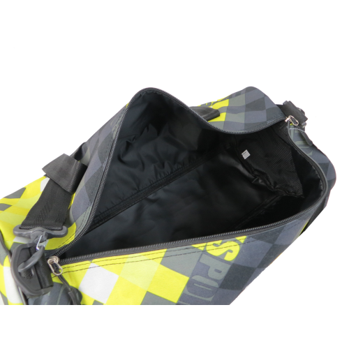 Сумка спортивная для тренировок 28L Wallaby Украина Салатовая с черным