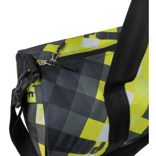 Сумка спортивная для тренировок 28L Wallaby Украина Салатовая с черным