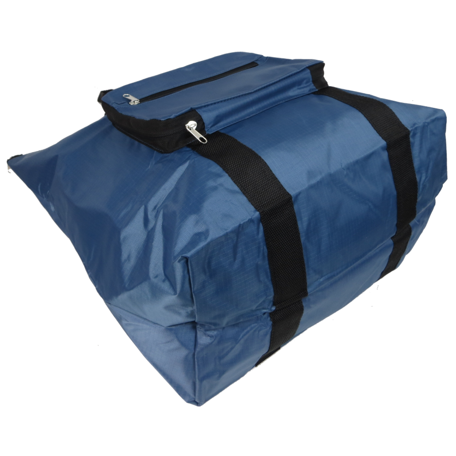 Складная сумка шоппер для покупок 25L Topmove Traveler синяя