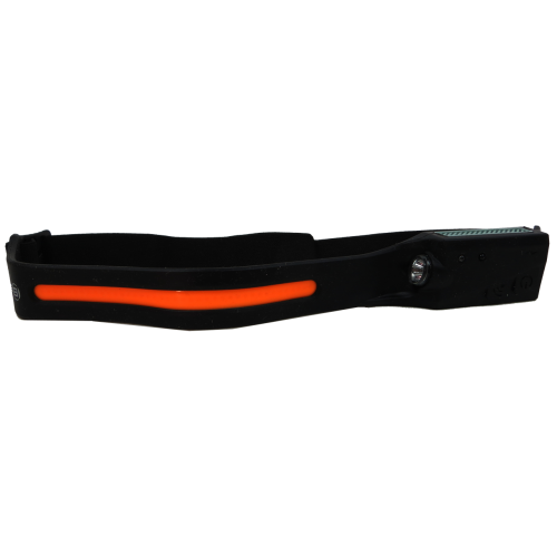 Аккумуляторный налобный фонарь LED полоса 120 Lm + фонарик 90 Lm Bresser