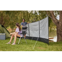 Тент экран для защиты от ветра и посторонних глаз Rocktrail серый 5х1.4 м