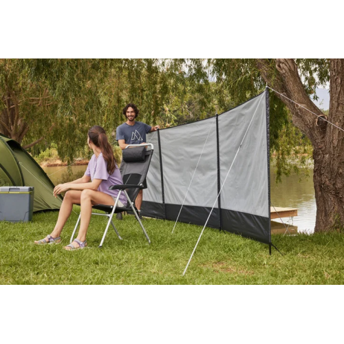 Тент экран для защиты от ветра и посторонних глаз Rocktrail серый 5х1.4 м