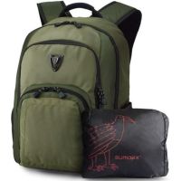 Рюкзак для ноутбука 15,6 Sumdex PON-394TY + дождевик хаки