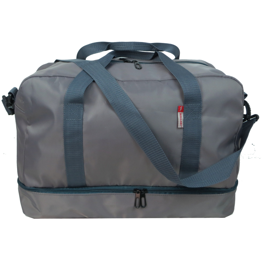 Дорожная сумка с отделом для обуви 40L Wallaby Серый