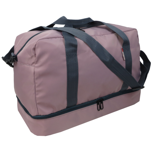 Дорожная сумка с отделом для обуви 40L Wallaby пудровый