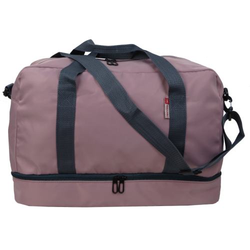 Дорожная сумка с отделом для обуви 40L Wallaby пудровый