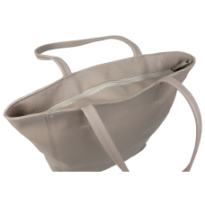 Женская сумка из натуральной кожи Borsacomoda, Украина Бежевая 845.018