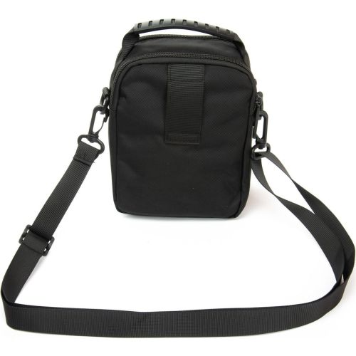 Сумка мужская через плечо Lanpad Черная (LAN82077 black)