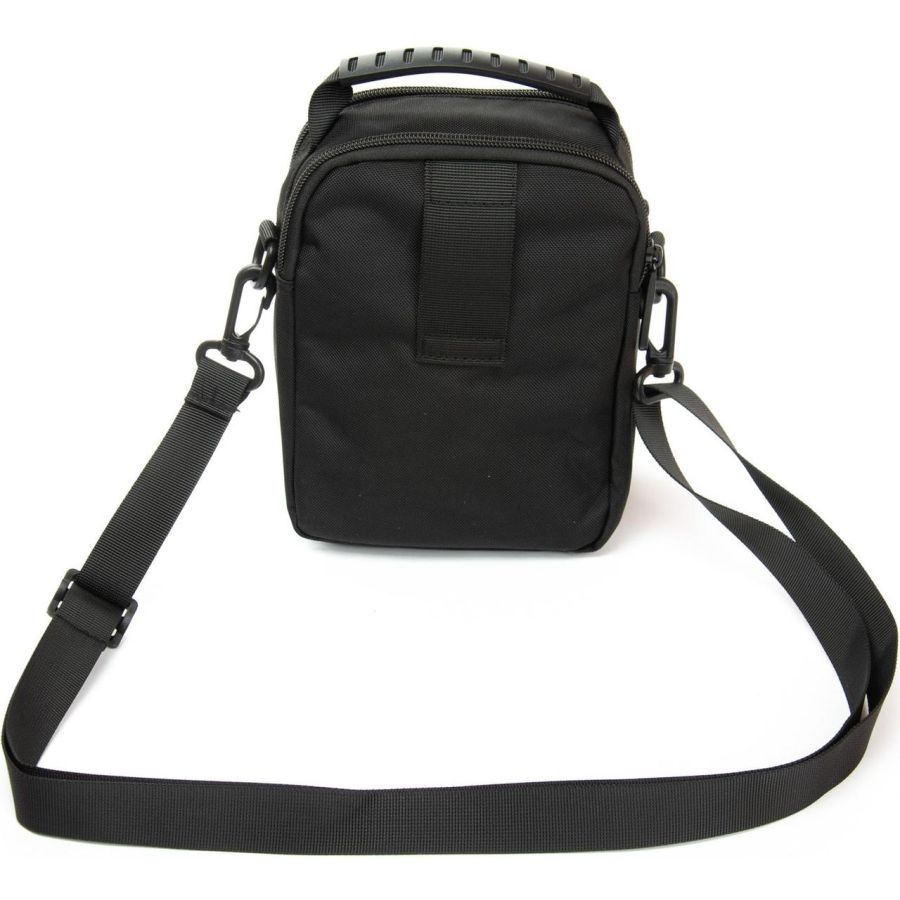 Сумка мужская через плечо Lanpad Черная (LAN82077 black)