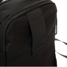 Сумка мужская через плечо Lanpad Черная (LAN82077 black)