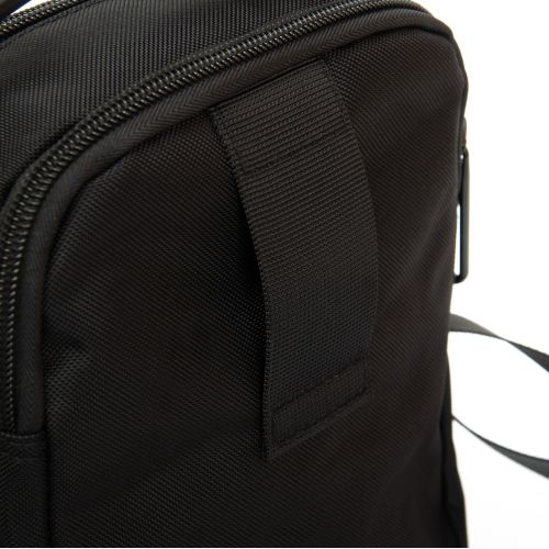 Сумка мужская через плечо Lanpad Черная (LAN82077 black)