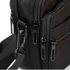 Сумка мужская через плечо Lanpad Черная (LAN82077 black)