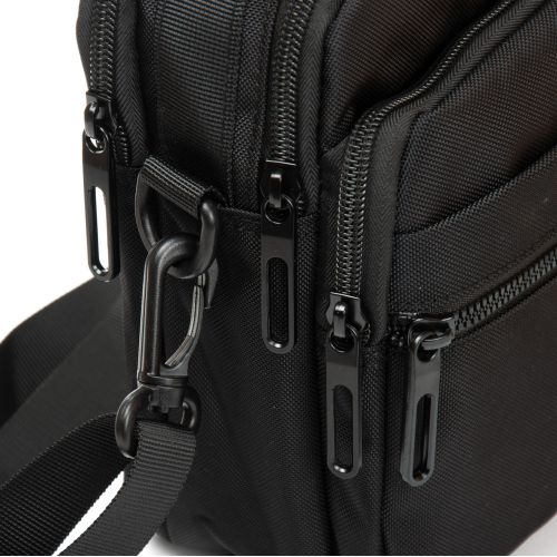 Сумка мужская через плечо Lanpad Черная (LAN82077 black)