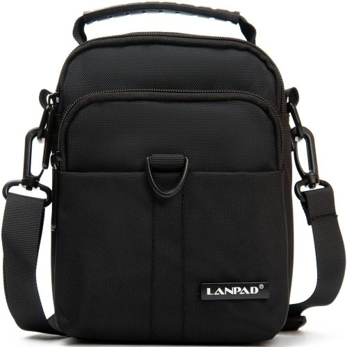 Сумка мужская Lanpad через плечо Черная (LAN7685 black)
