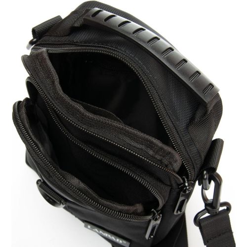Сумка мужская Lanpad через плечо Черная (LAN7685 black)