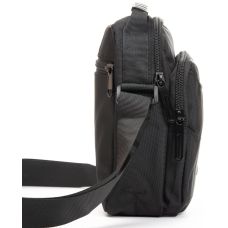 Сумка через плечо Lanpad мужская Черная (LAN3730 black)