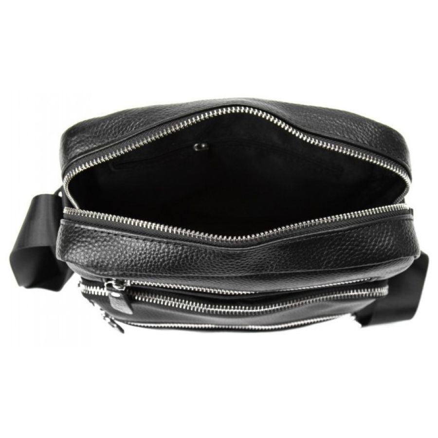 Мужская сумка-мессенджер Tiding Bag SM56-9981A телячья кожа 21x7x25 см