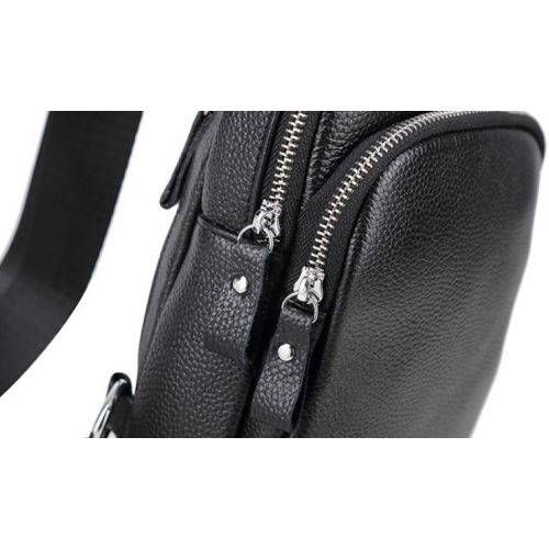 Мужская сумка-слинг Tiding Bag Черная