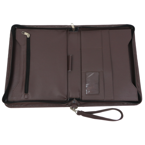 Папка деловая для документов из эко кожи Exclusive Украина Коричневая