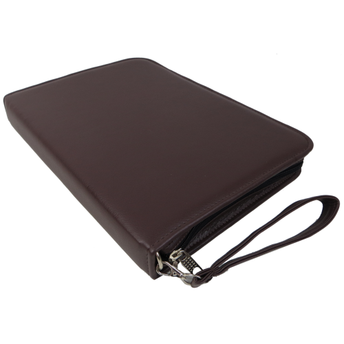 Папка деловая для документов из эко кожи Exclusive коричневая