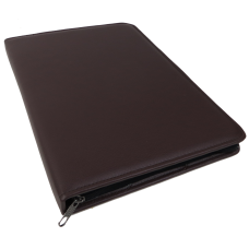 Папка деловая для документов из эко кожи Exclusive коричневая