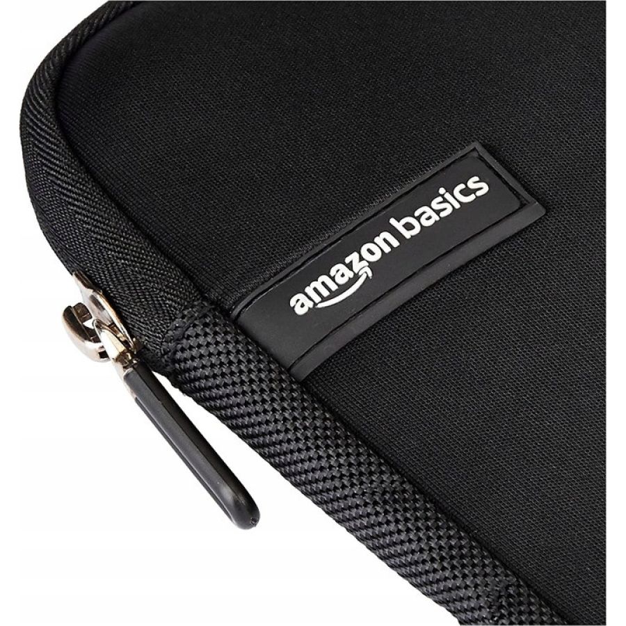 Чехол неопрена для ноутбука 17 дюймов Amazon Basics черный