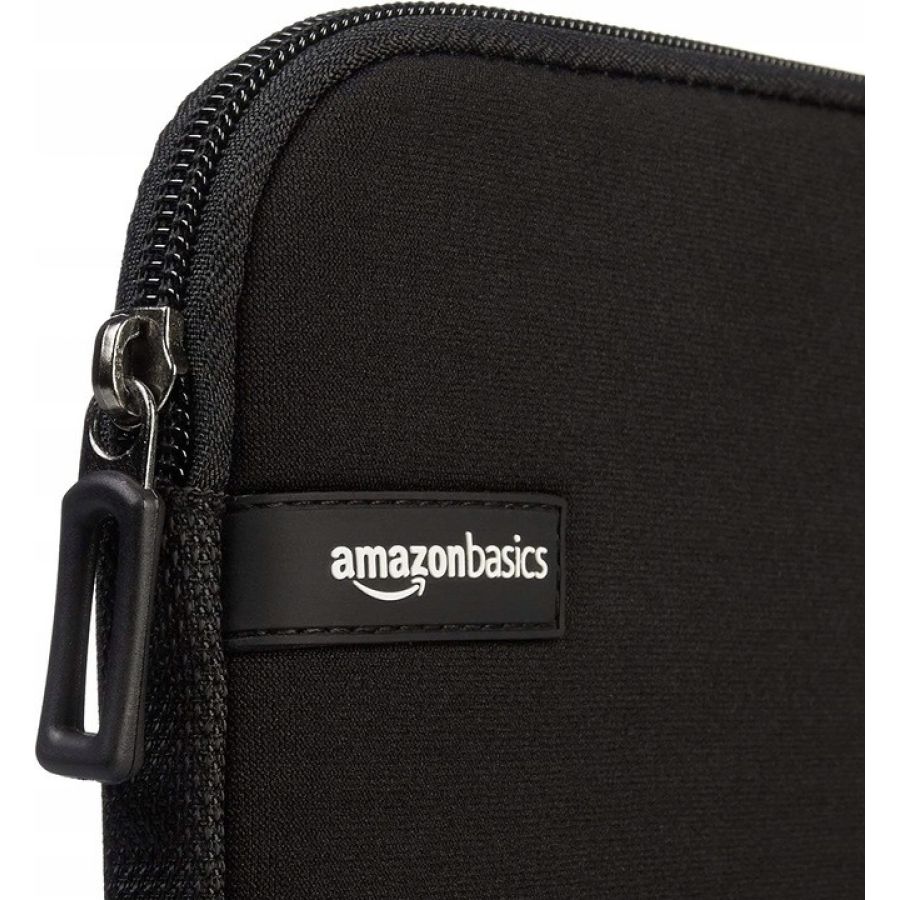 Чехол неопрена для ноутбука 17 дюймов Amazon Basics черный