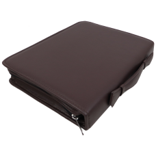 Деловая папка из экологической кожи Коричневая Амо