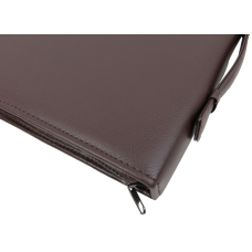 Деловая папка из экологической кожи Коричневая Амо