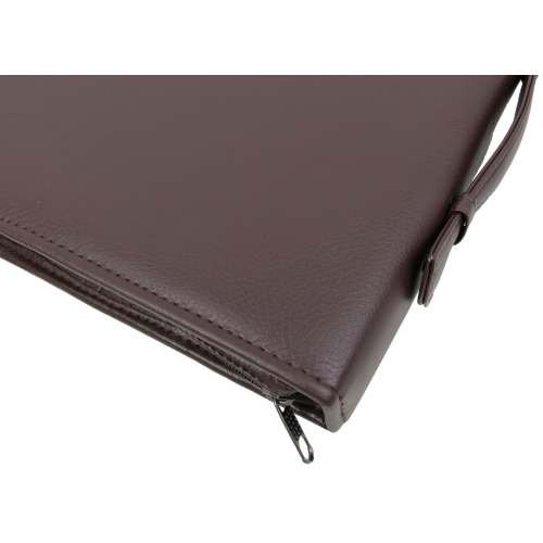 Деловая папка из экологической кожи Коричневая Амо