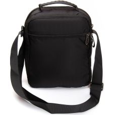 Сумка мужская тканевая планшетка Lanpad Черная