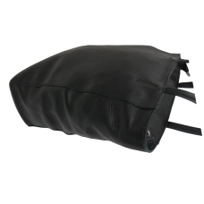 Женская сумка из натуральной кожи Borsacomoda Украина черная