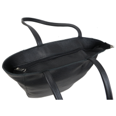 Женская сумка из натуральной кожи Borsacomoda Украина черная