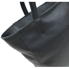 Женская сумка из натуральной кожи Borsacomoda Украина черная