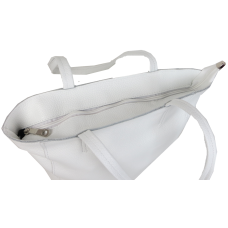 Женская сумка из натуральной кожи Borsacomoda Украина белая