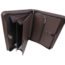 Папка органайзер для документов Exclusive, Украина Коричневая