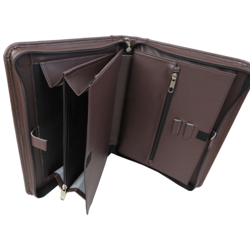 Папка органайзер для документов Exclusive, Украина Коричневая