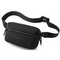 Сумка поясная из ткани бананка Confident черная