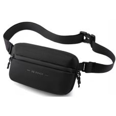 Сумка поясная из ткани бананка Confident черная