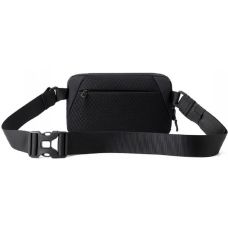 Сумка поясная из ткани бананка Confident черная