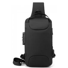 Cумка, слинг нагрудная на ремне Confident Черная