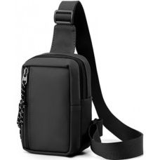 Мужская сумка слинг из ткани Confident Черная