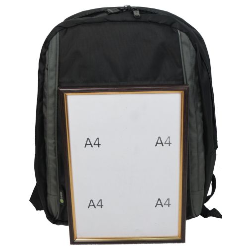 Рюкзак с отделом для ноутбука 15,6 дюймов Kato Assen Черный