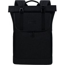 Офисный рюкзак с отделением для ноутбука 15,6 Kroser Roll Top Черный