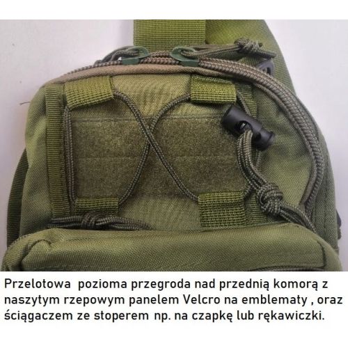 Тактическая сумка слинг армейский рюкзак через плечо Green Tactical